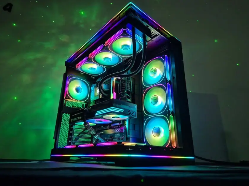 Готовая конфигурация в корпусе Lian Li O11 Dynamic EVO RGB